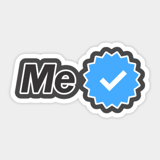 Me - Verified Sticker